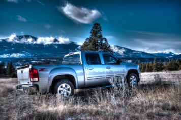 My 2012 GMC SEIRRA in HDR